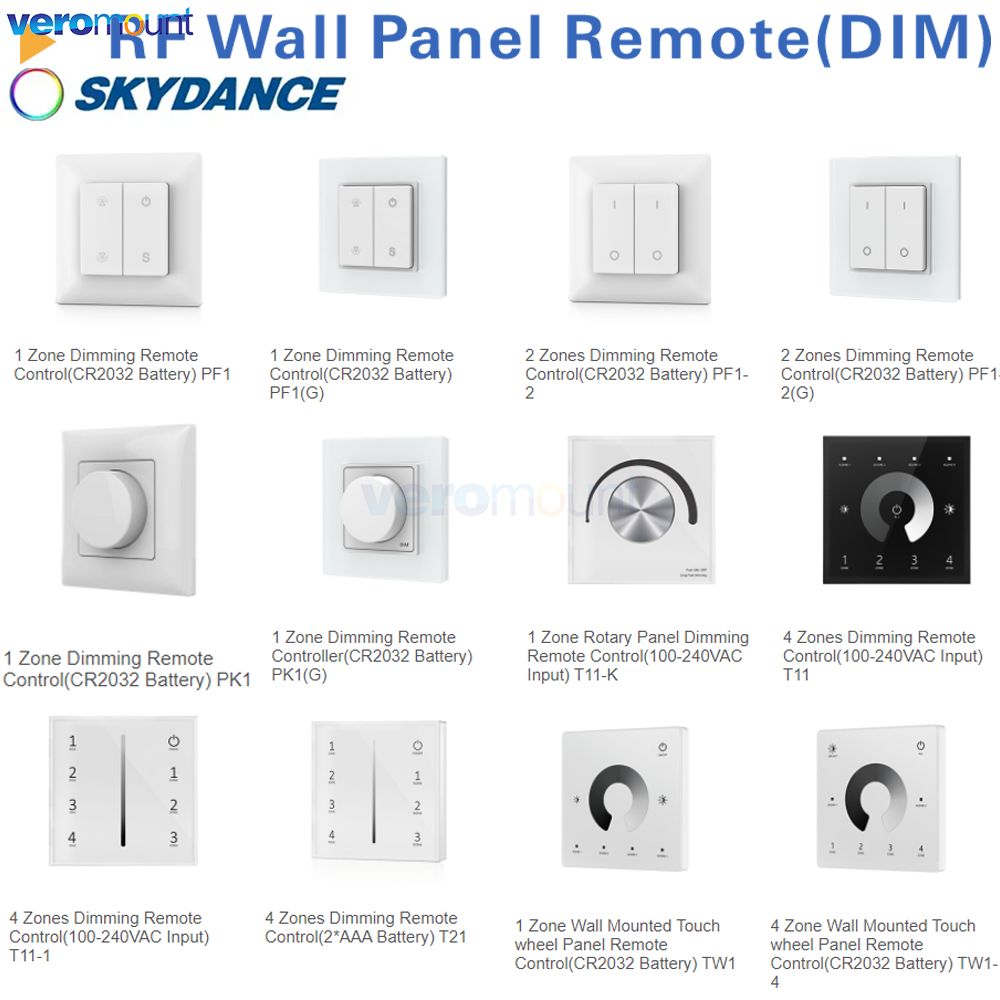 Ir Remote Module - Skydance 2.4G RF Wireless Dimming Panl