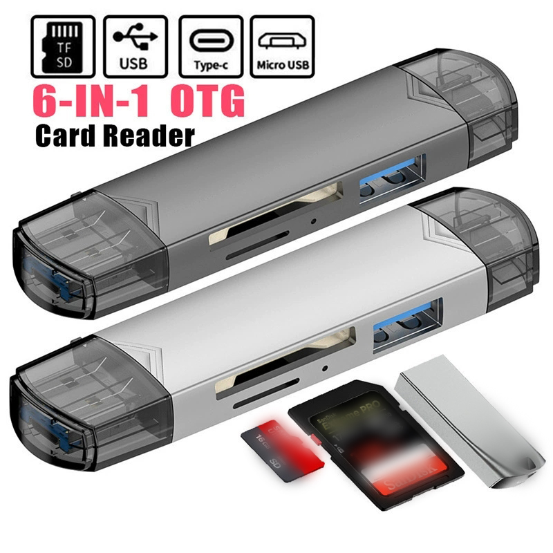 Sd Card Module - 6 In 1 USB Typ-C Adapter