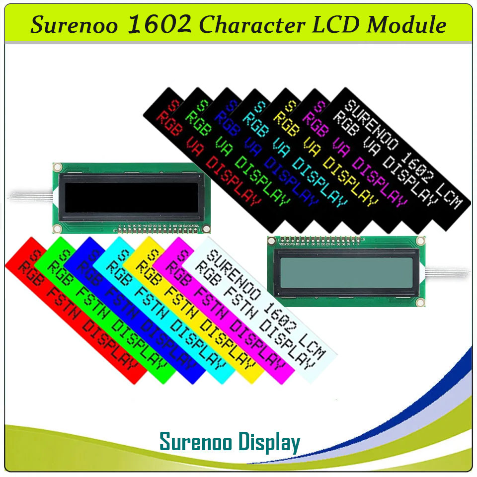 Lcd 1602 - 162 16X2 1602 5.0V Character LCD