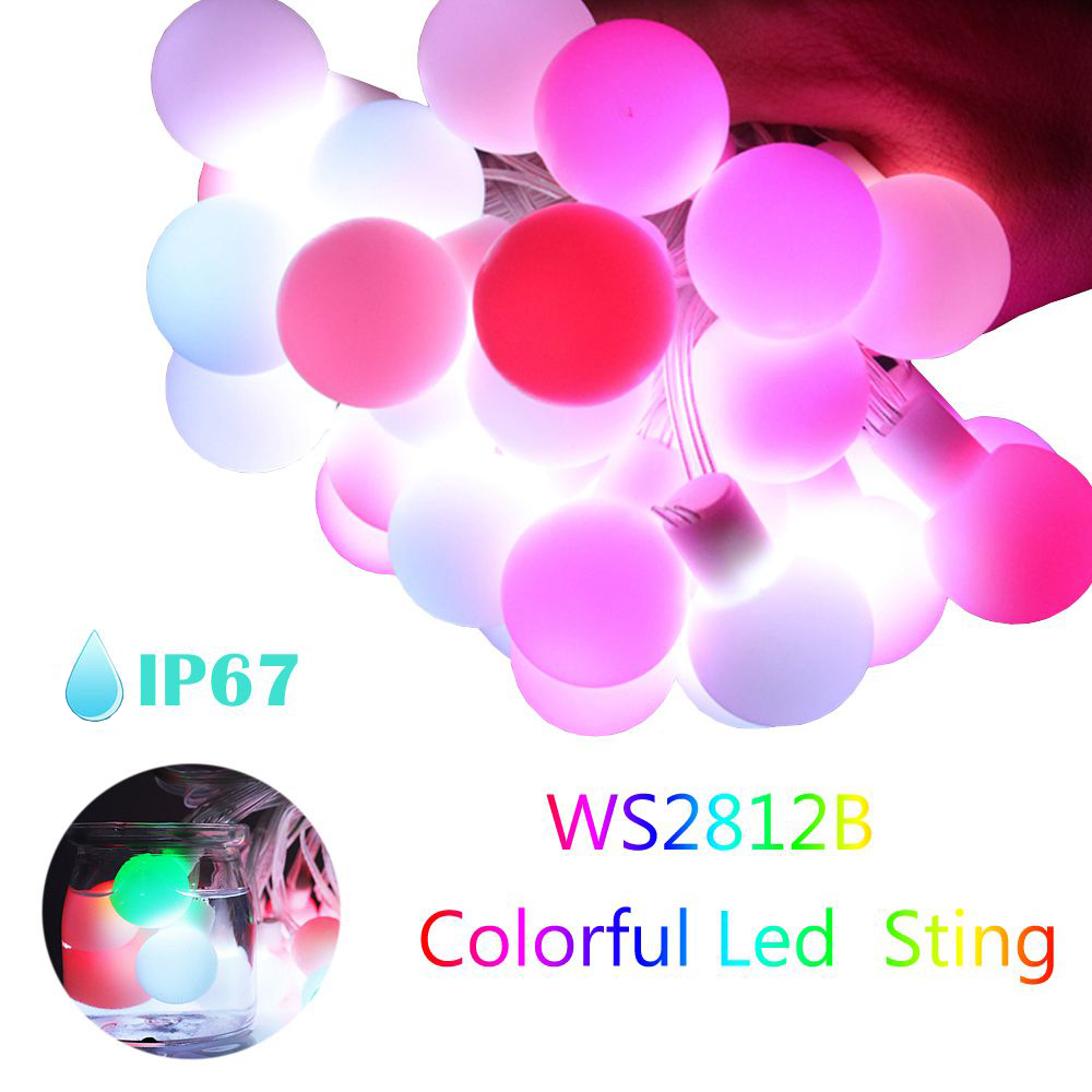 WS2812b LED Round Ball String  - Ws2812B Strip 5V review and price