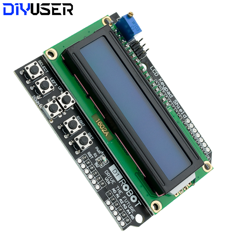 DIYUSER 1602 LCD Keypad Shield - Lcd 1602 review and price