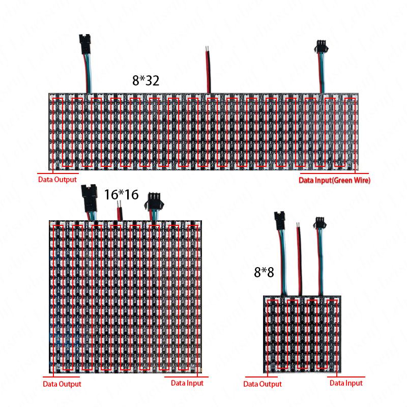 LED Digital Pixels Screen WS28 - Ws2812B review and price