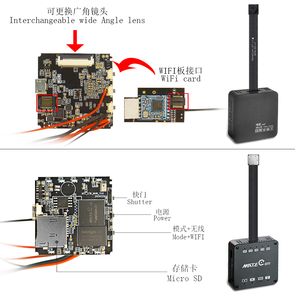 MateCam X7 4K 30FPS 13MP Wifi  - Sd Card Module review and price
