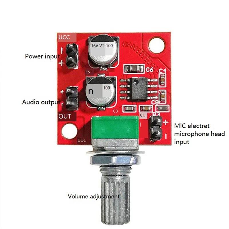 -[A51I Digital]LM386 Electret  - Microphone Module review and price