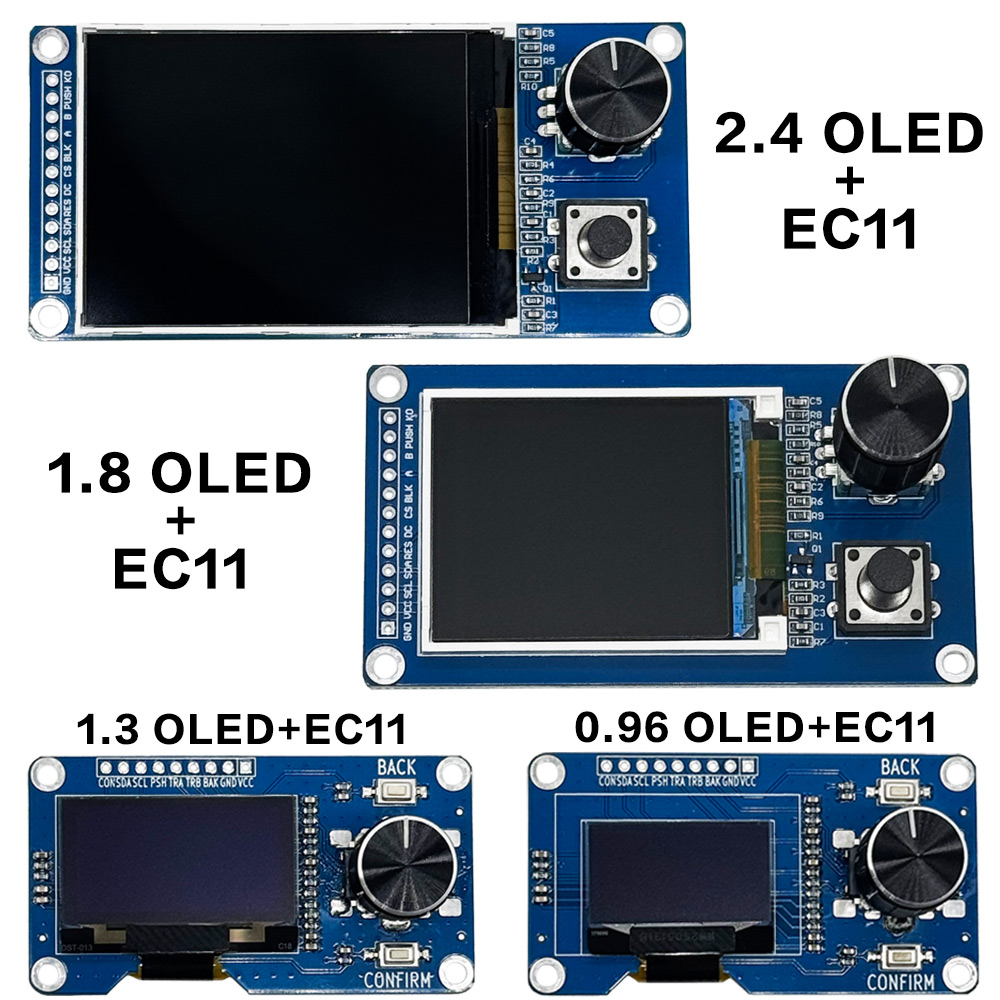 TFT OLED Module EC11 with Rota - Ssd1306 review and price