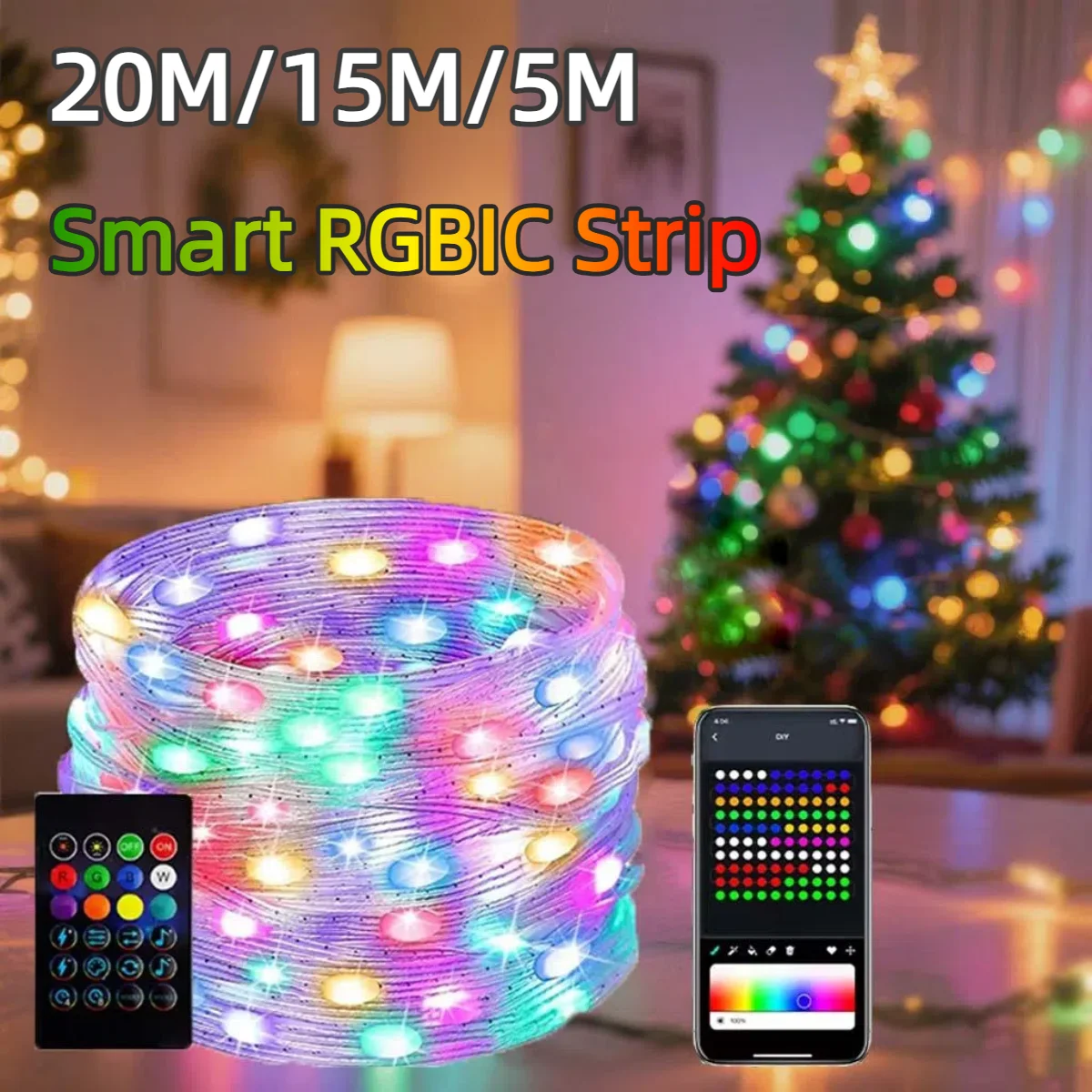 20M/10M/5M Smart USB 5V LED St - Ws2812B review and price