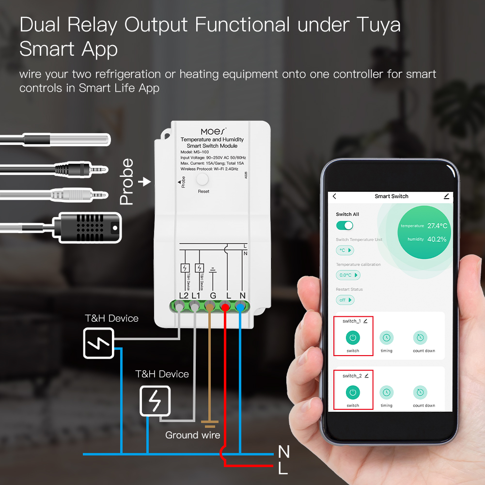 WiFi Smart Temperature Humidit - Joystick Module review and price