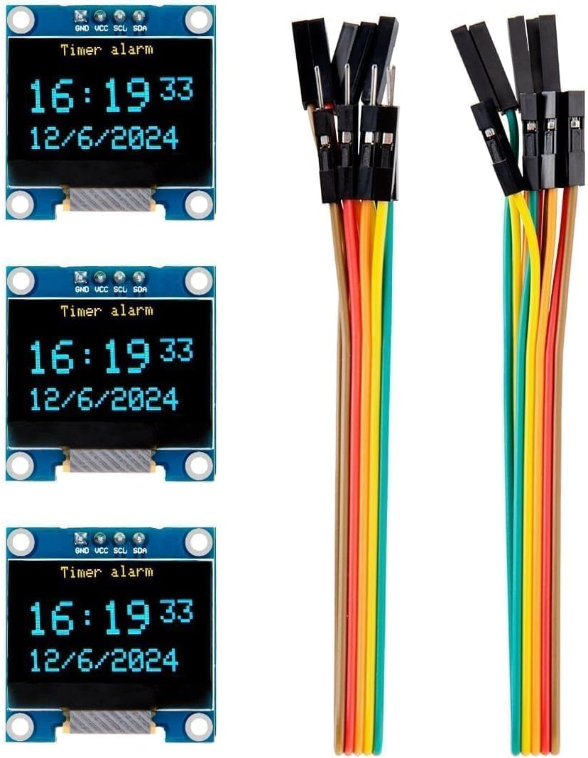 3PCS 0.96 Inch OLED Display Sc - Ssd1306 review and price