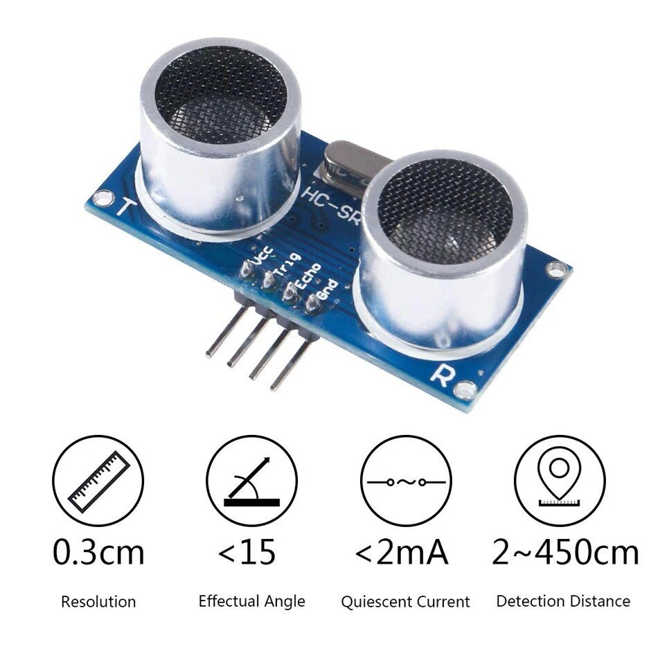 5 ultrasonic modules, MELIFE d - Ultrasonic Sensor Hc-Sr04 review and price