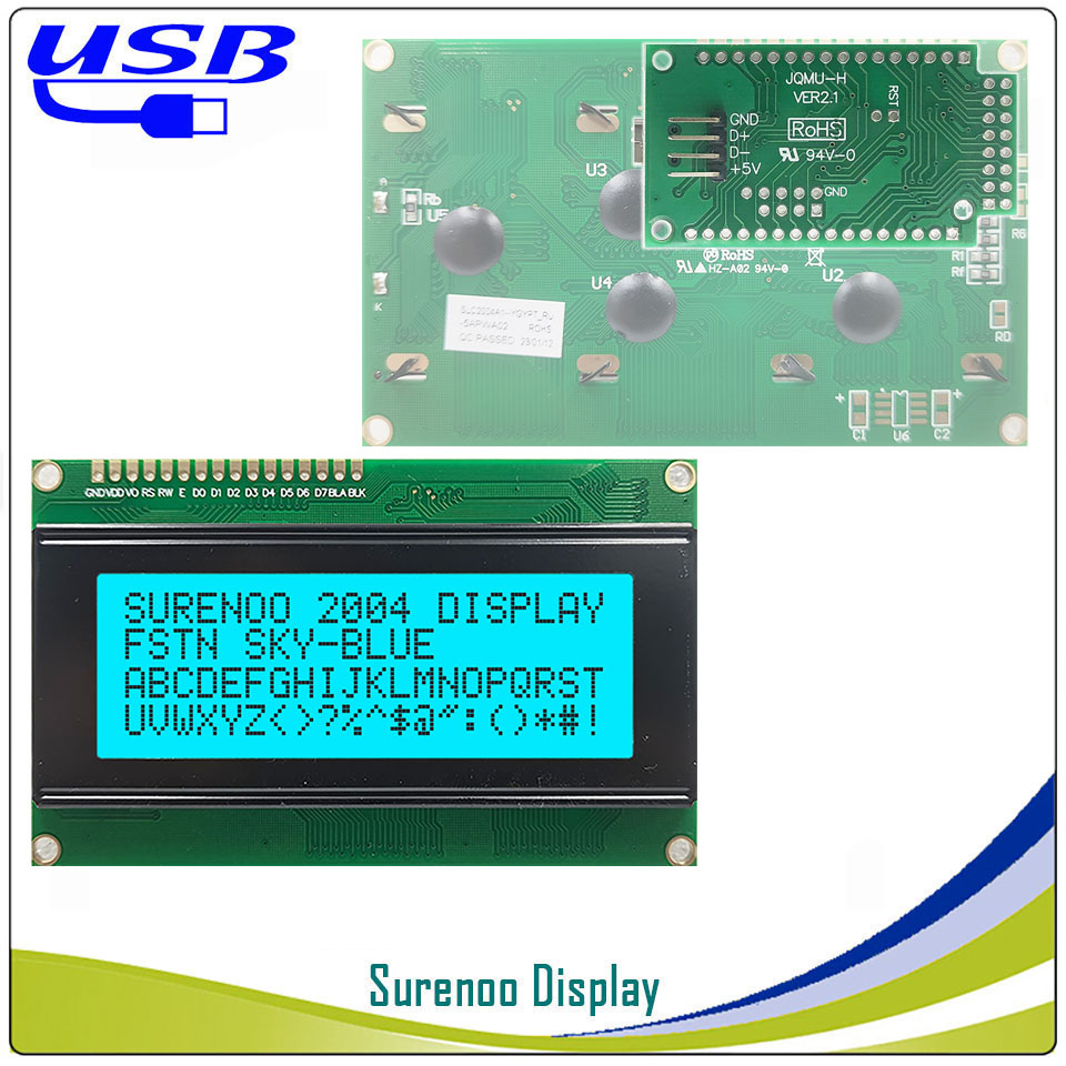Surenoo LCD2USB USB 204 20X4 2 - Lcd 1602 review and price