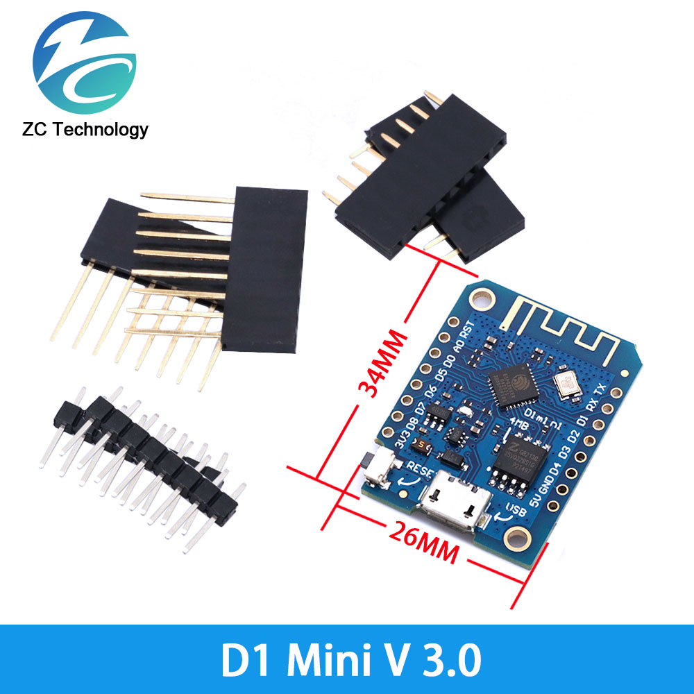 D1 Mini ESP8266 ESP-12F CH340G - Dht22 review and price