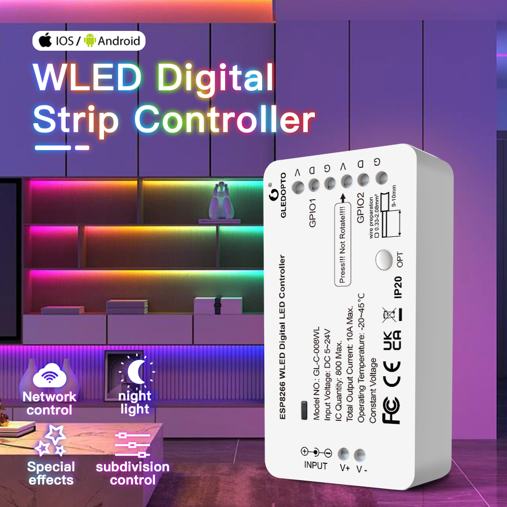 5V-24V WLED RGB RGBW Digital S - Ws2812B Strip 5V review and price
