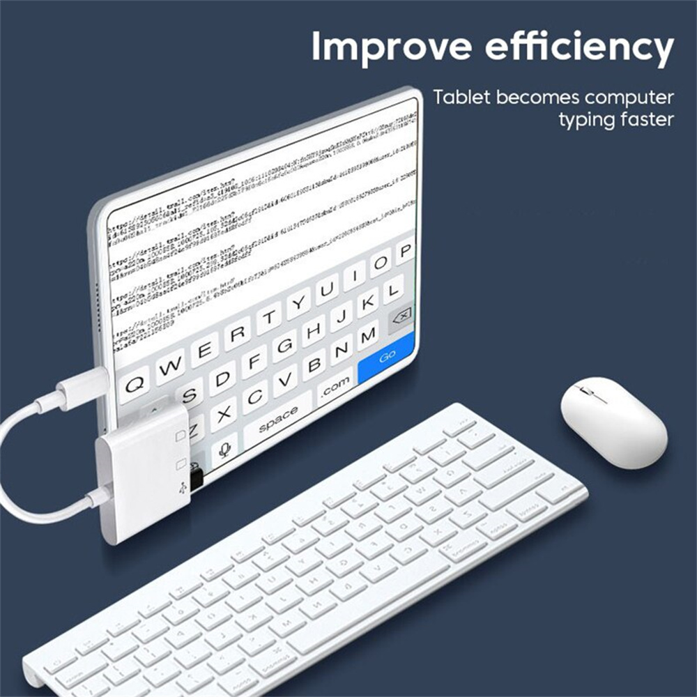 Type C Adapter 3 in 1 USB Hub  - Sd Card Module review and price