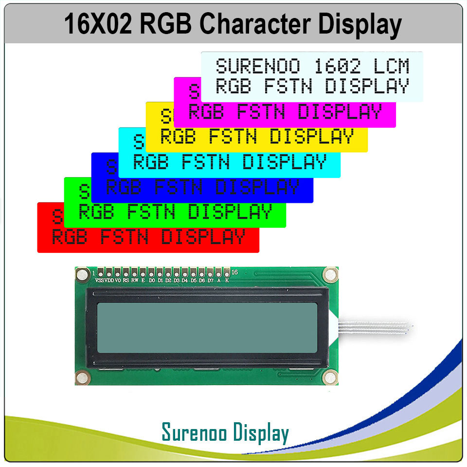162 16X2 1602 5.0V Character L - Lcd 1602 review and price