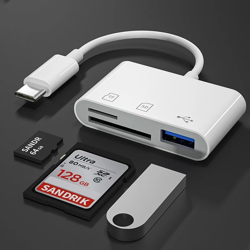 3 In 1 Type-c To USB C A OTG A - Sd Card Module review and price