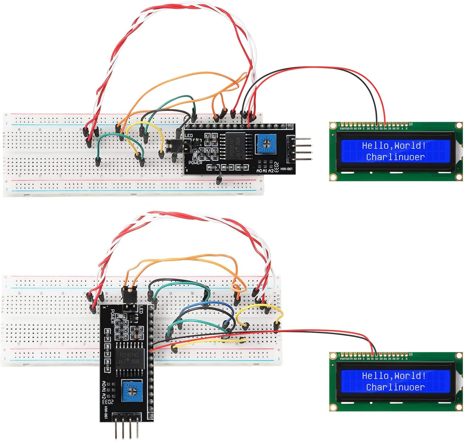 1Set 1602 LCD 20*4 Blue Screen - Lcd 1602 review and price