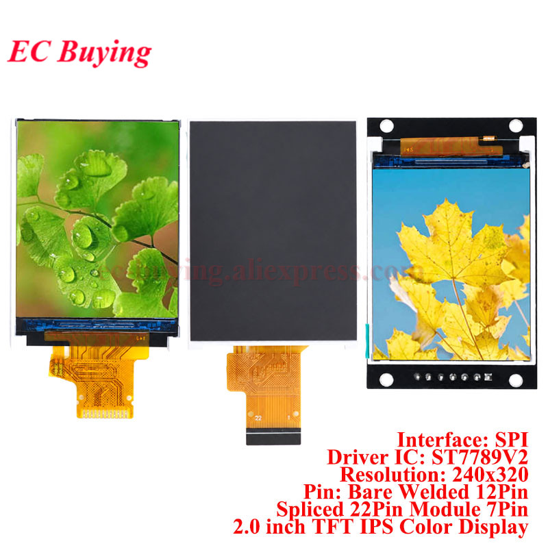 2.0 inch TFT IPS Color LCD Dis - Tft Display 2.4 review and price