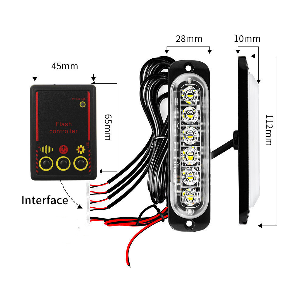 Car Front Grille Lighting 12V  - Buzzer Module review and price
