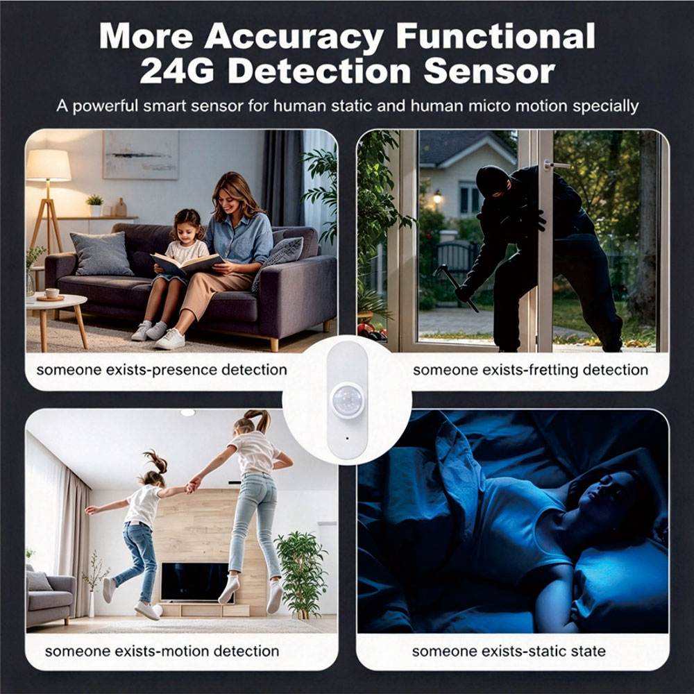 Zigbee 24G Radar Human Presenc - Pir Motion Sensor review and price