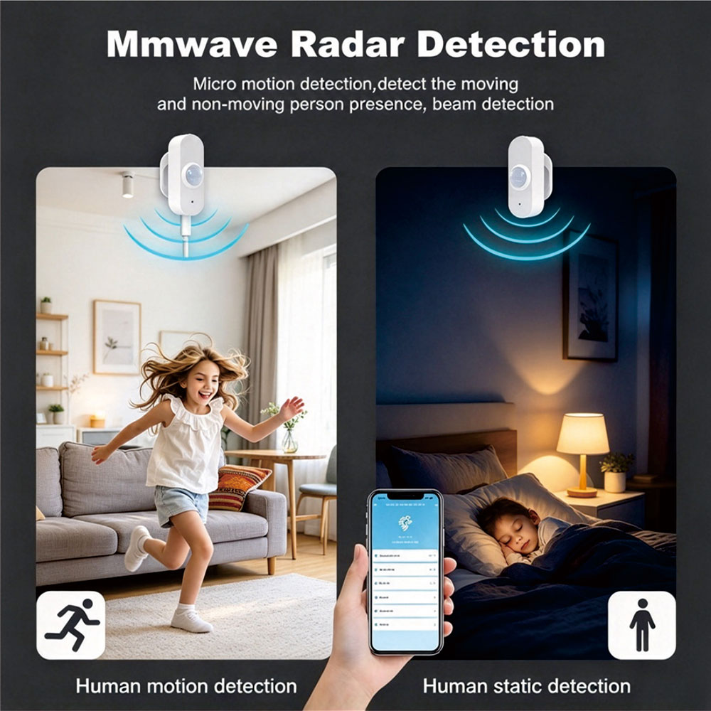 Zigbee 24G Radar Human Presenc - Pir Motion Sensor review and price
