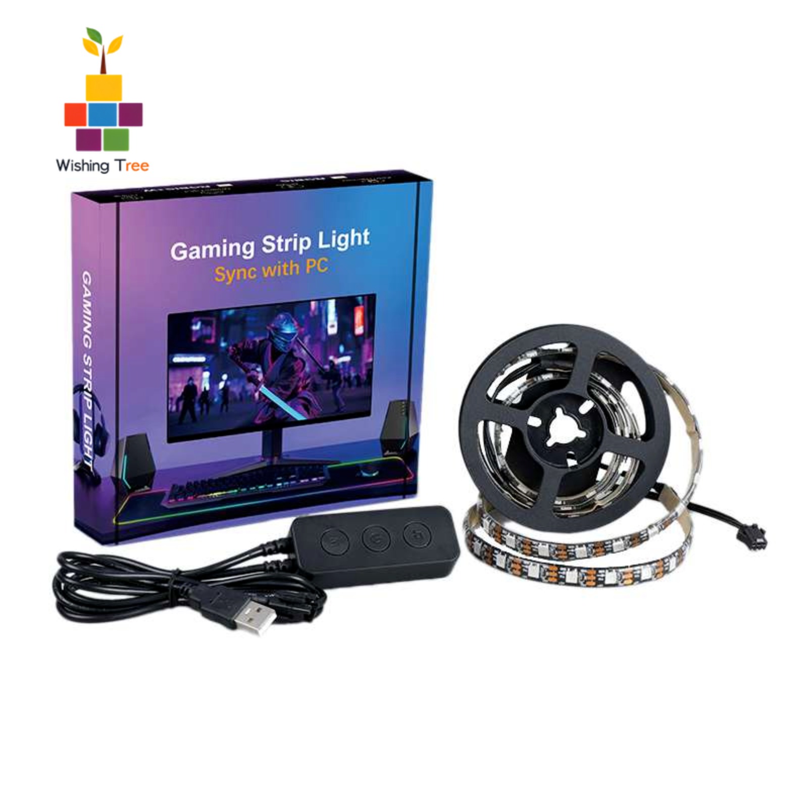 5V RGB WS2812B 60-LED Strip wi - Ws2812B Strip 5V review and price